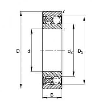 підшипник 2209-2RS-TVH FAG