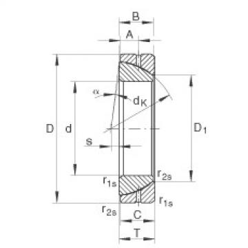 підшипник GE45-SX INA