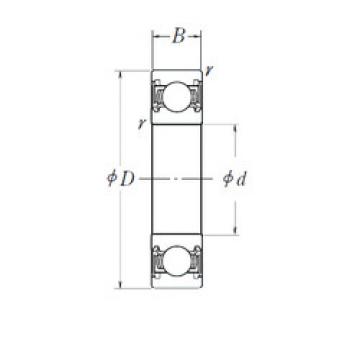 підшипник 6821DDU NSK