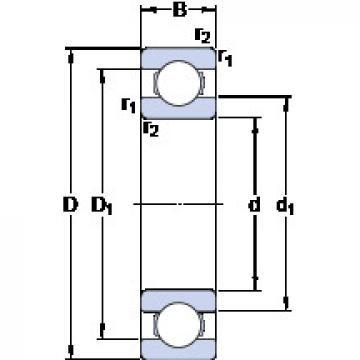 підшипник 618/530 MA SKF