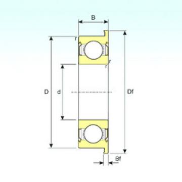 підшипник F605ZZ ISB