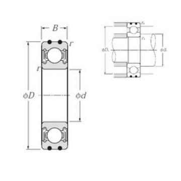 підшипник AC-6001LLB NTN