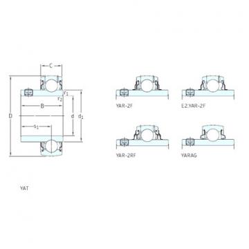 підшипник YAR206-103-2RF/HV SKF