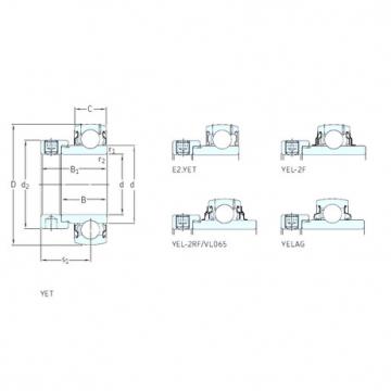 підшипник YET209 SKF