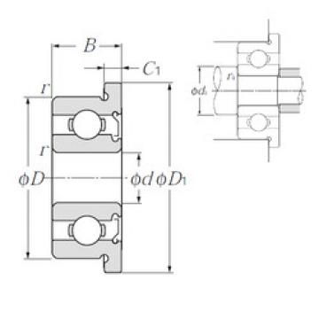 підшипник FLW602ZA NTN