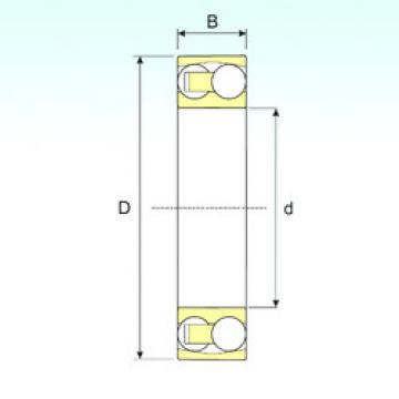 підшипник 1304 TN9 ISB