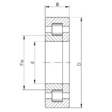 підшипник NUP3238 CX