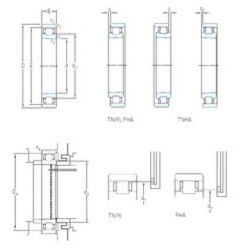 підшипник N 1024 KTNHA/HC5SP SKF