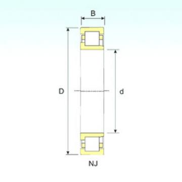 підшипник NJ 1068 ISB