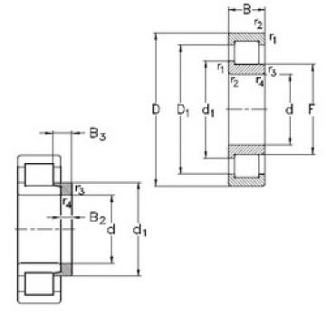 підшипник NJ215-E-TVP3+HJ215-E NKE