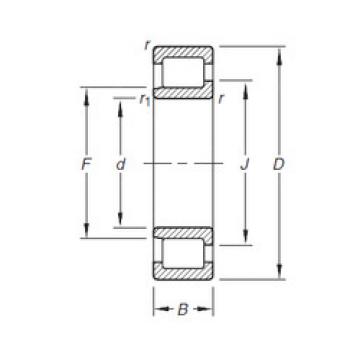 підшипник NJ206E.TVP Timken