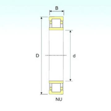 підшипник NU 1010 ISB