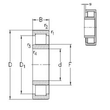 підшипник NU1028-E-M6 NKE