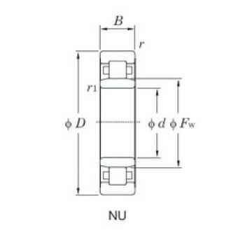 підшипник NU1068 KOYO