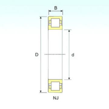 підшипник NUP 319 ISB