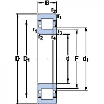 підшипник NUP 1864 ECMP SKF