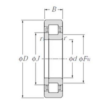 підшипник NUP2219E CYSD