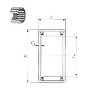 підшипник BAM 3424 IKO