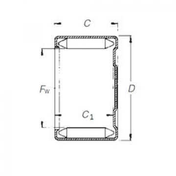 підшипник DLF 18 16 Timken