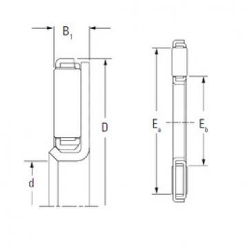 підшипник FNTF-2342 Timken