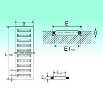 підшипник GLP 5032 NBS