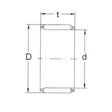 підшипник K14X20X12 FBJ