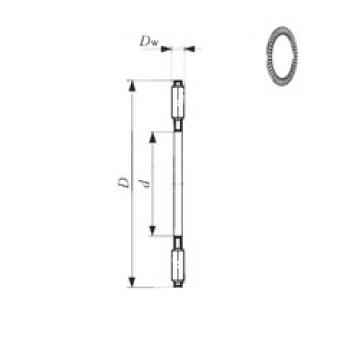 підшипник NTB 40603 IKO