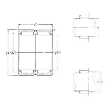 підшипник RNAO-8×16×20ZWT2 NTN