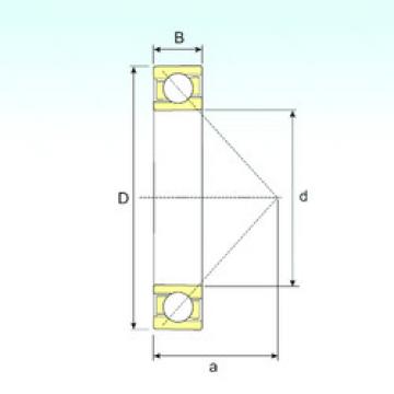 підшипник 7201 B ISB