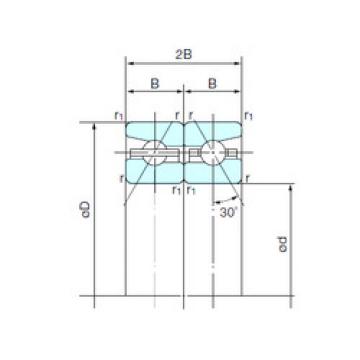 підшипник 140TAH10DB NACHI