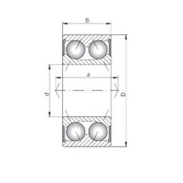 підшипник 3218-2RS ISO