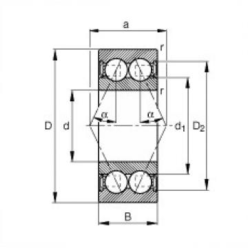 підшипник 30/8-B-2RSR-TVH FAG