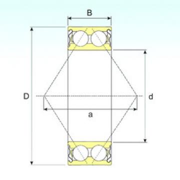 підшипник 3306-ZZ ISB