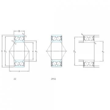 підшипник E2.3206A-2Z SKF