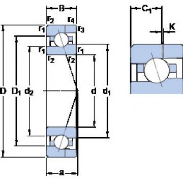 підшипник 7001 CE/P4AH SKF