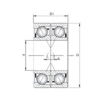 підшипник 7016 CDF ISO