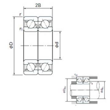 підшипник 7040DB NACHI