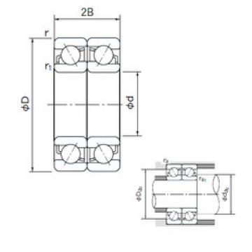 підшипник 7028CDF NACHI