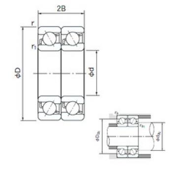 підшипник 7202BDT NACHI