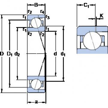 підшипник 719/9 CE/P4AH SKF