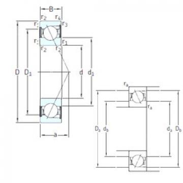 підшипник S7220 CD/P4A SKF