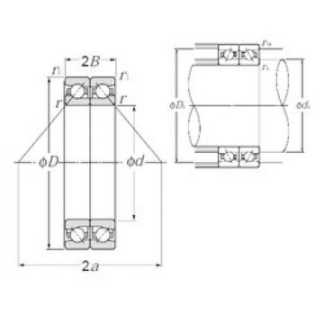 підшипник HTA013DB NTN