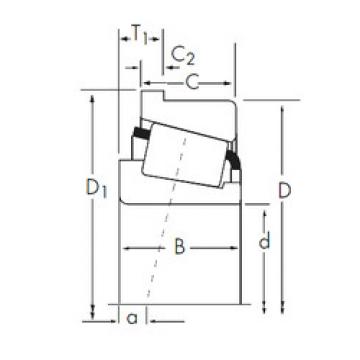 підшипник LM67047/LM67010-B Timken