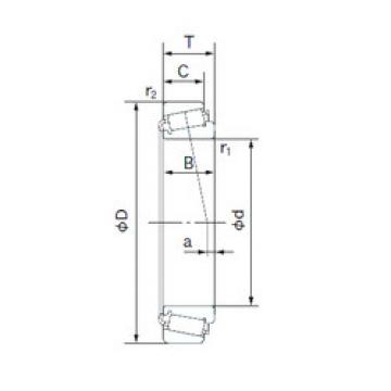 підшипник 554/553X NACHI