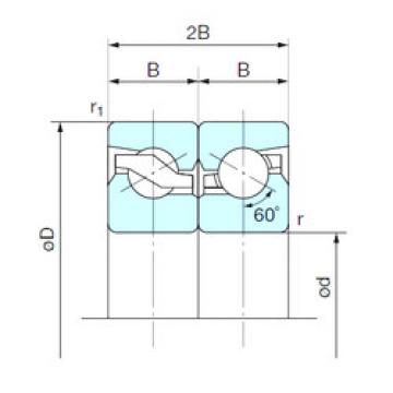 підшипник 30TAB06DB NACHI