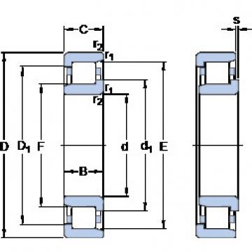 підшипник 319165 A SKF