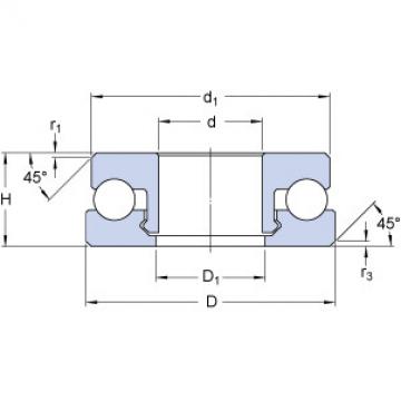 підшипник 51100 V/HR11T1 SKF