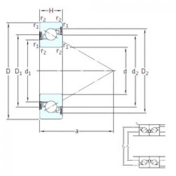 підшипник BS 235 /S 7P62U SNFA