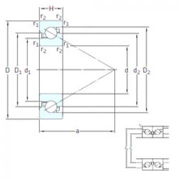 підшипник BS 225 7P62U SNFA