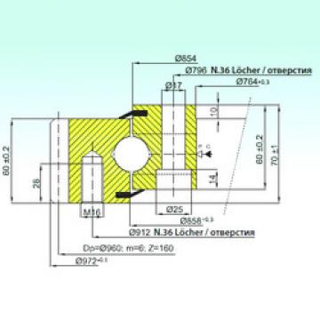 підшипник EB1.25.0856.200-1STPN ISB